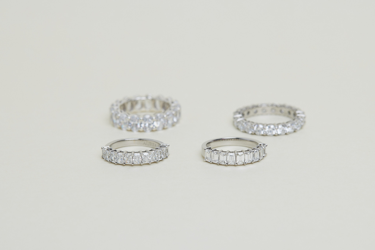 Diamond wedding rings