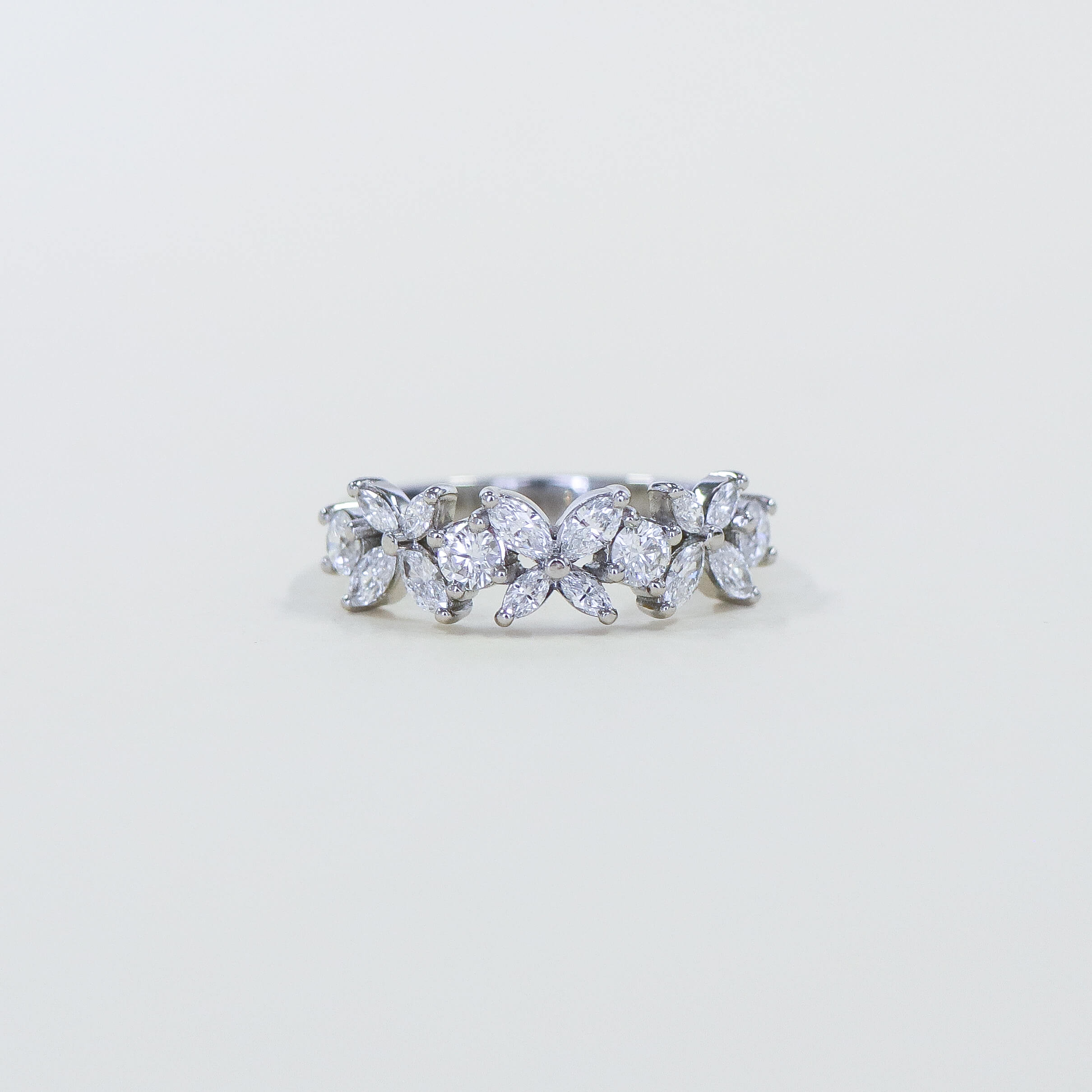 Papillon diamond ring
