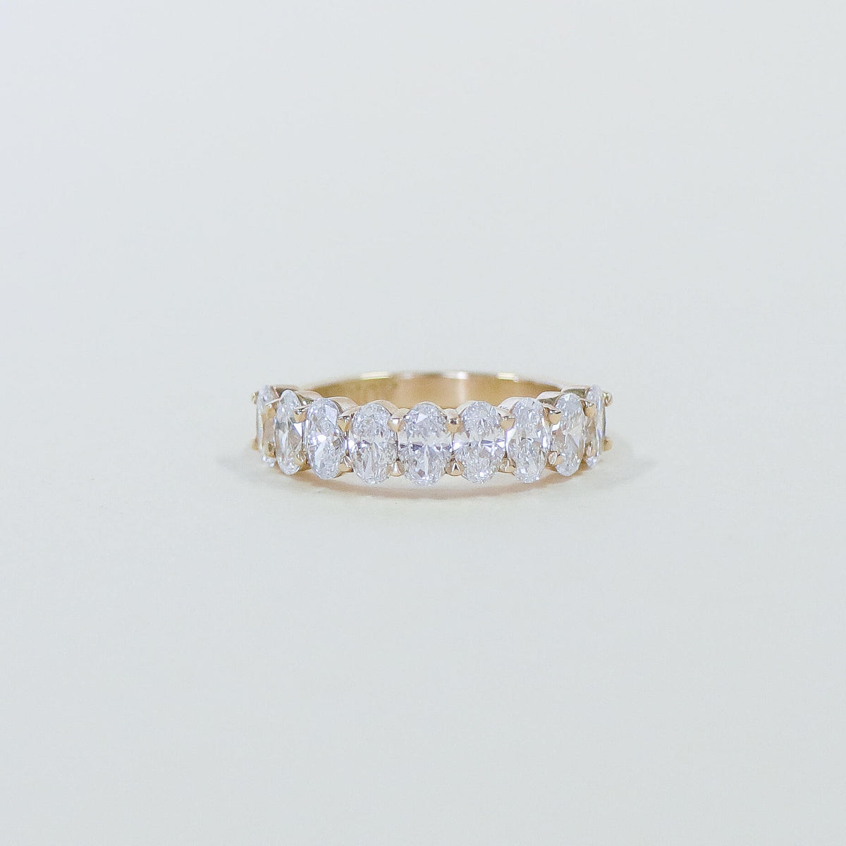 Venus oval diamond ring