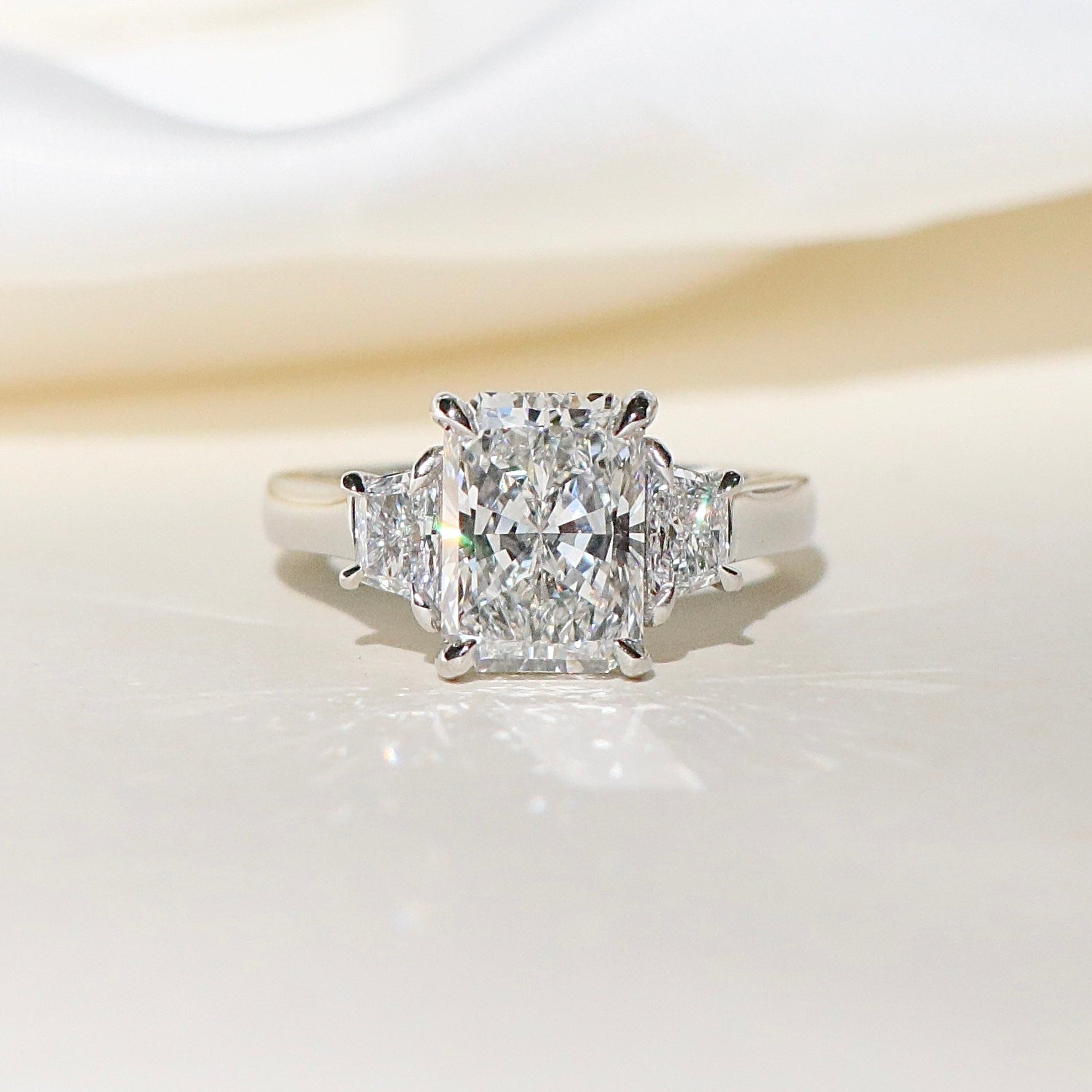 3ct solitaire diamond ring
