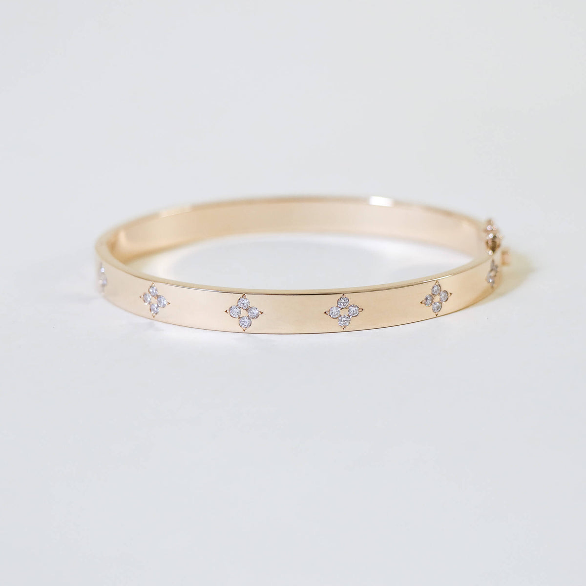 Clover bracelet 18ct yellow gold