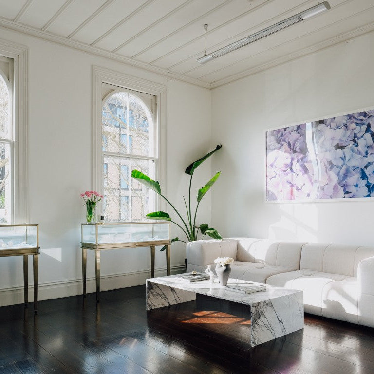 auckland jewellery design studio . spacious with wood floors and bright interior