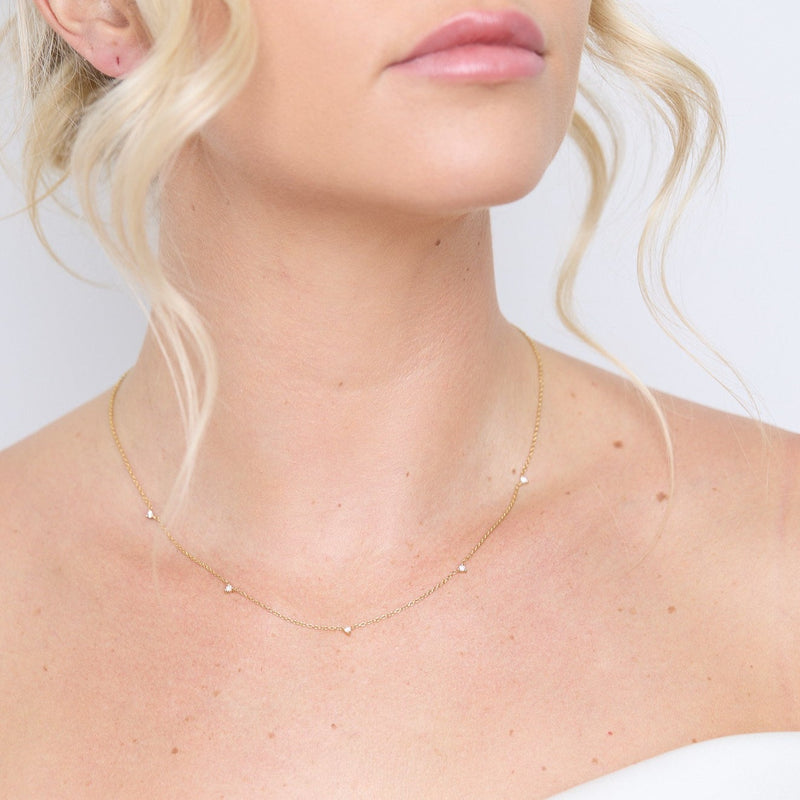 Diamond Sprinkle Necklace | Aurea Fine Jewellery